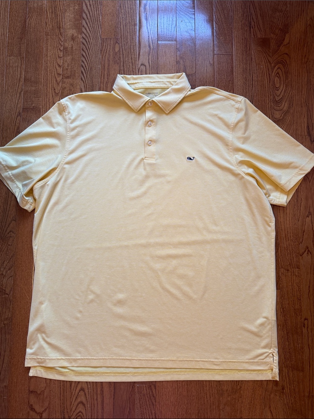 Vineyard Vines Pale Yellow Men's Polo